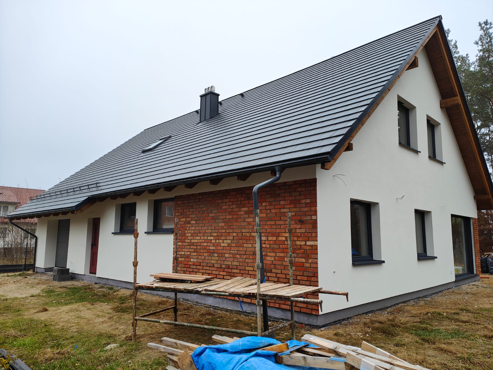 Projekt budynku mieszkalnego Rąty